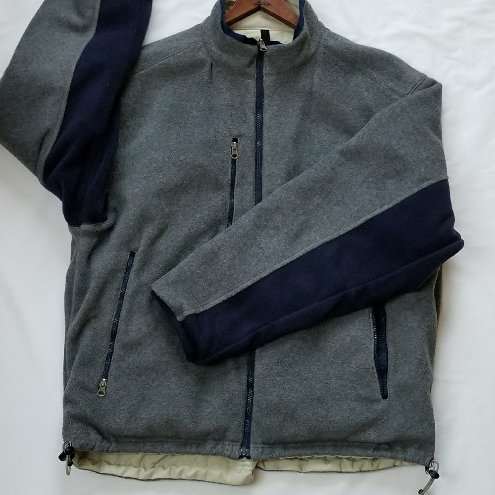 LAL Reversible Fleece/Polyester zip jacket - Picture 6 of 8